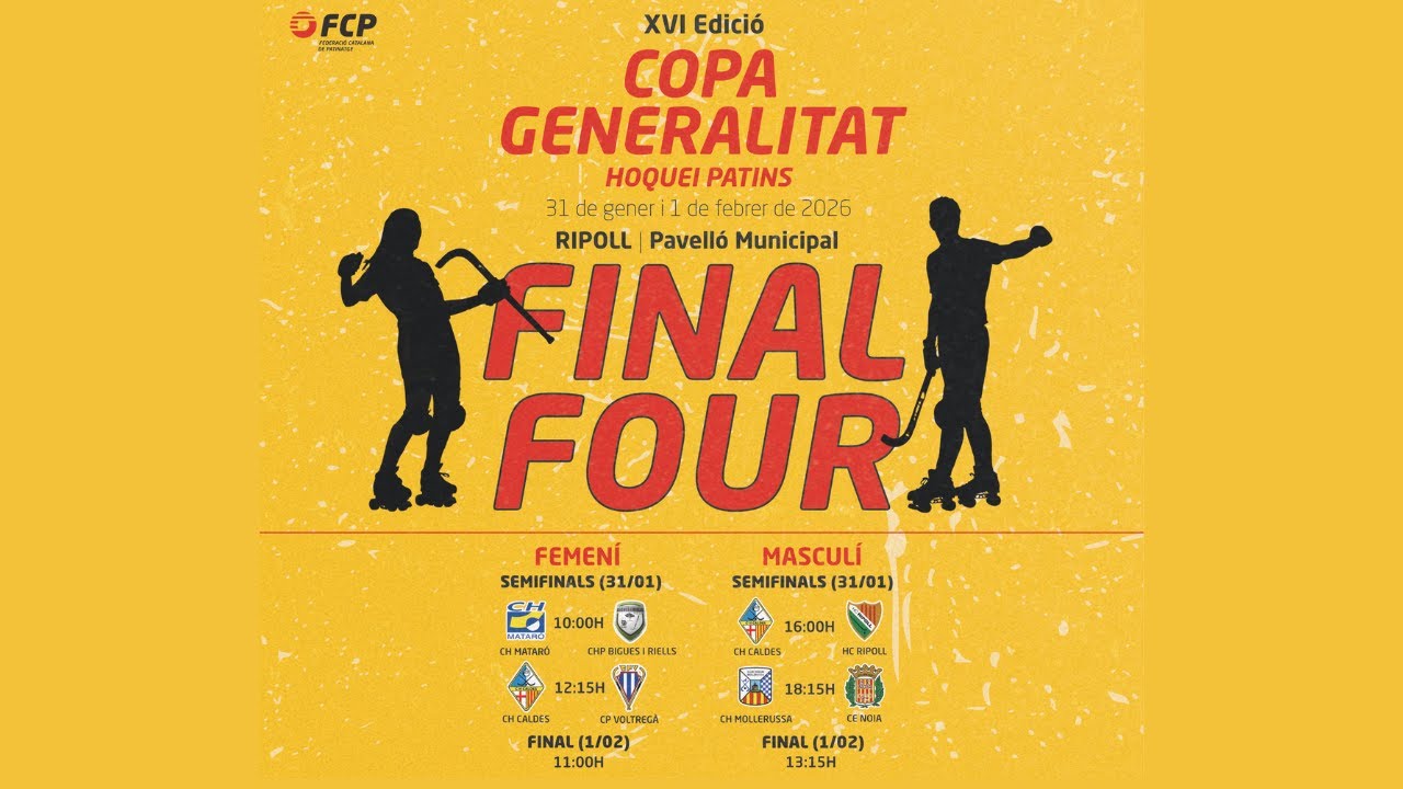 🏆 COPA GENERALITAT MASCULINA | SEMIFINAL 1 | CH CALDES - HC RIPOLL