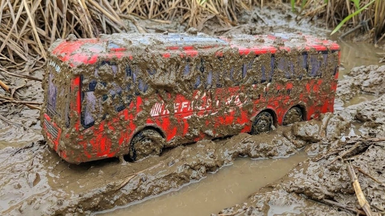 MOBIL MOBILAN DI LUMPUR SAWAH, BUS TELOLET, TRUK OLENG, TRUK MOLEN #39