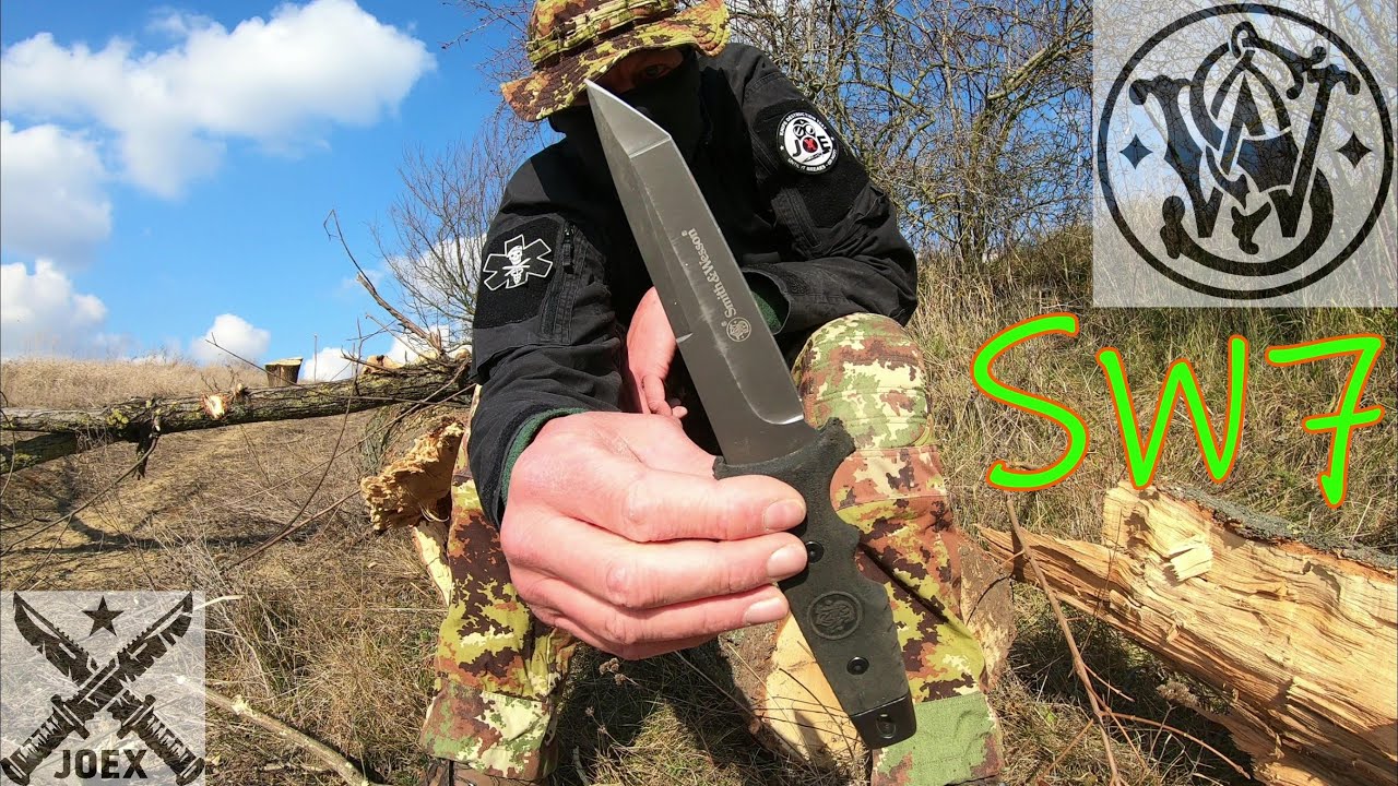 Smith & Wesson SW7 - TACTICAL TANTO - 9Cr17 STAINLESS STEEL - DESTRUCTION TEST - UNTIL IT BREAKS