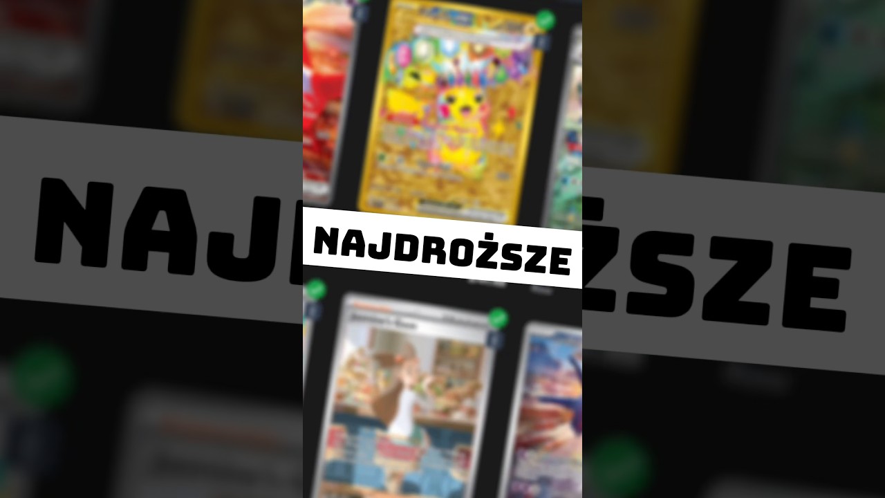 NAJDROŻSZE JAPOŃSKIE KARTY POKEMON 2024#kartypokemon #pokemon #pokemonpolska