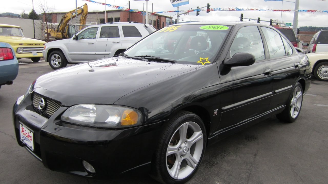 2003 NISSAN SENTRA SE R SPEC V SEDAN SOLD!!