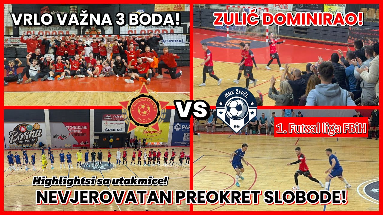 SLOBODA DO 3 BODA NAKON NEVJEROVATNOG PREOKRETA ! | FC Sloboda Kompred - MNK Žepče HIGHLIGHTS