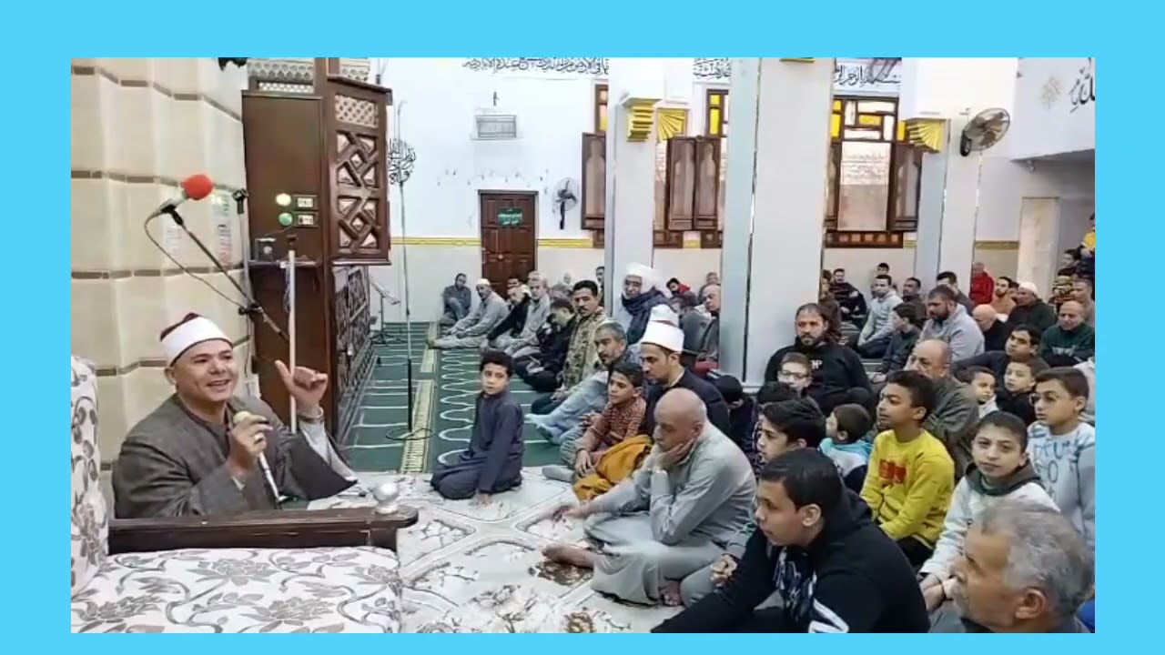كلمة للشيخ/ ابراهيم سالم من مسجد أبو لبن/ رمضان ١٤٤٧ ه 🌙