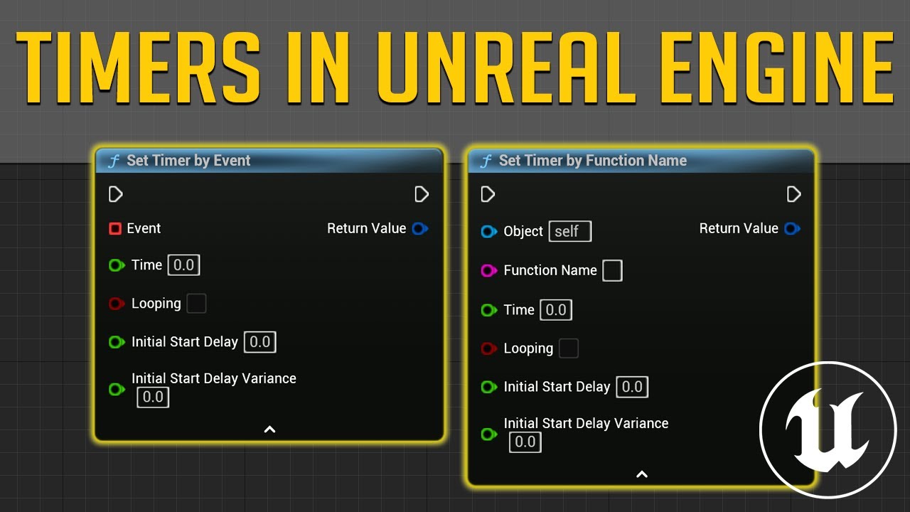 Установка таймера по имени функции/событию | Учебник по Unreal Engine 5