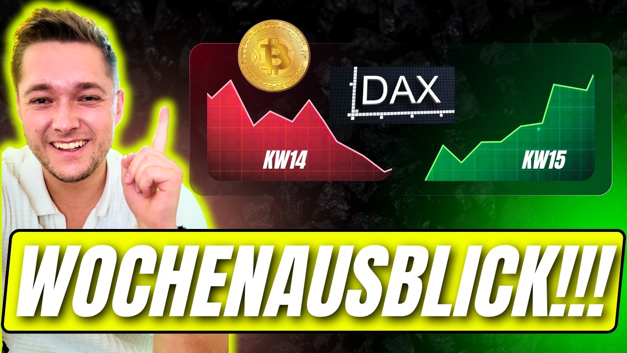 📈 Bitcoin steigt weiter + DAX bullisch? Die wichtigsten Setups der Woche!