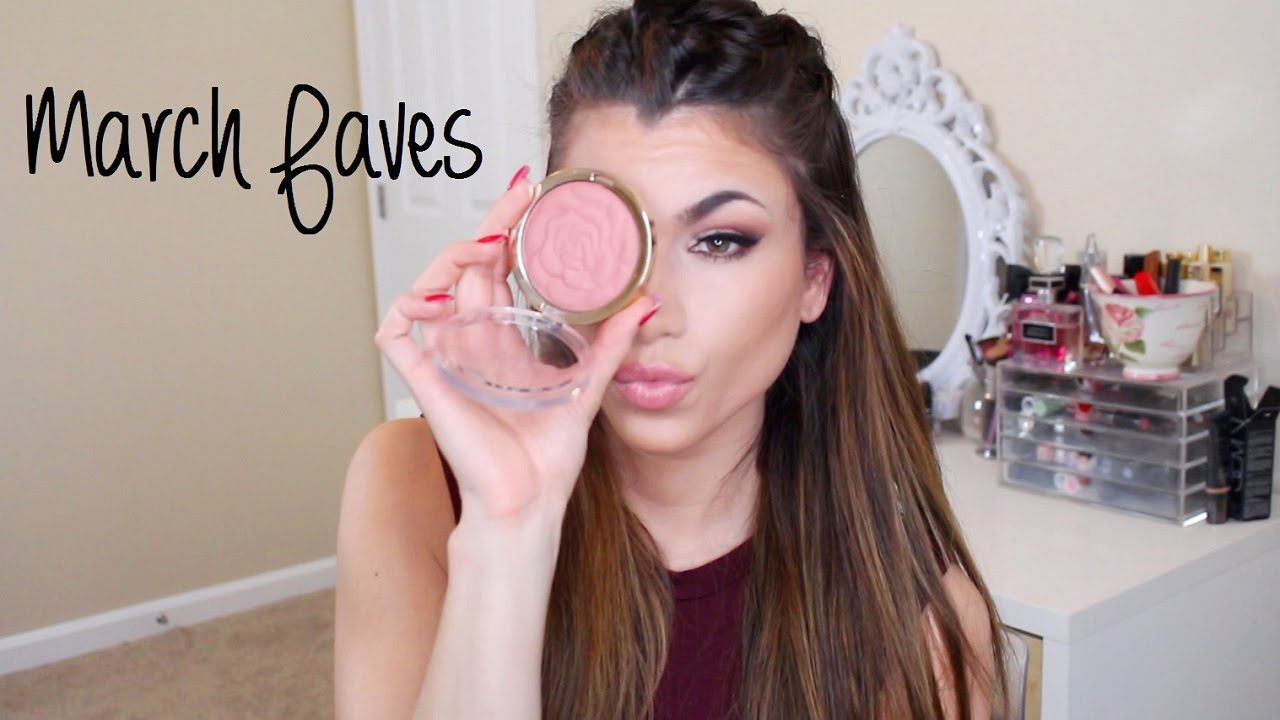 March FAVORITES 2015! Makeup + Hair