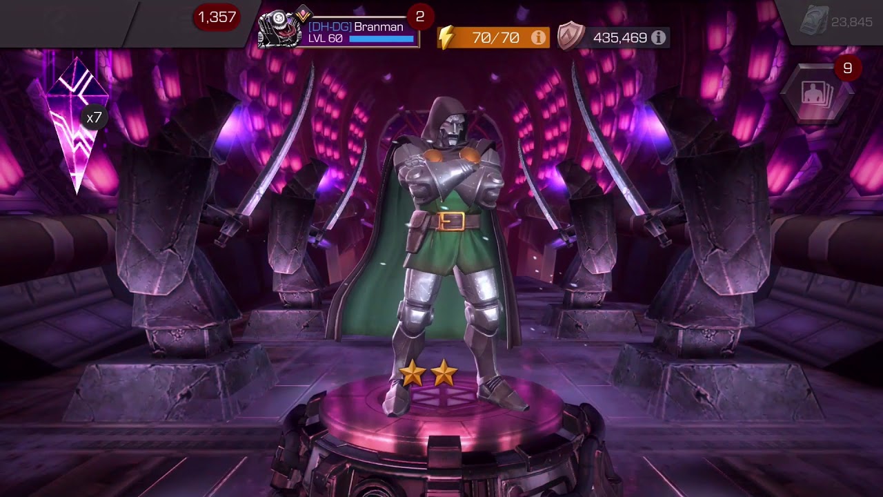 10x 6 Star Doctor Doom Cavalier Crystal Opening!! - Marvel Contest of Champions
