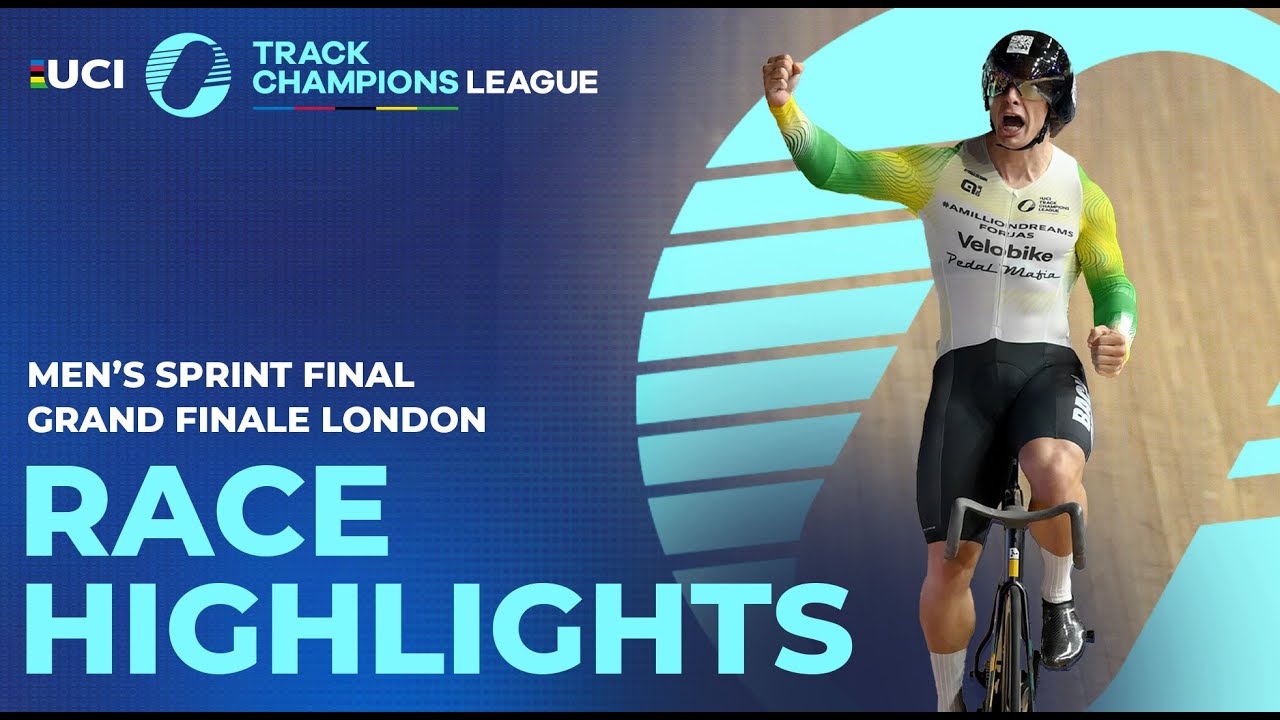 Men's Sprint Final | Richardson Is Too Fast!🔥 | Grand Finale London | UCI Track Champions League