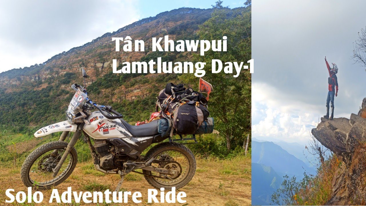 Lasi khawpui ka pan ta || Solo Adventure Ride || Day-1, Aizawl - Dungtlang