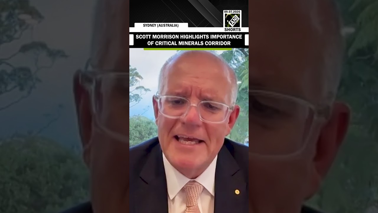 Watch! Former Australian PM Scott Morrison highlights importance of critical minerals corridor