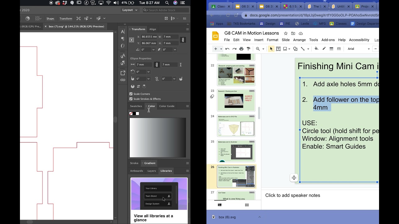 Makercase to Illustrator