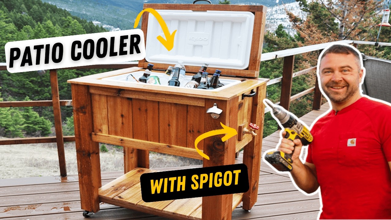 Turn Wood Into a Cool Ice Chest for Any Event!