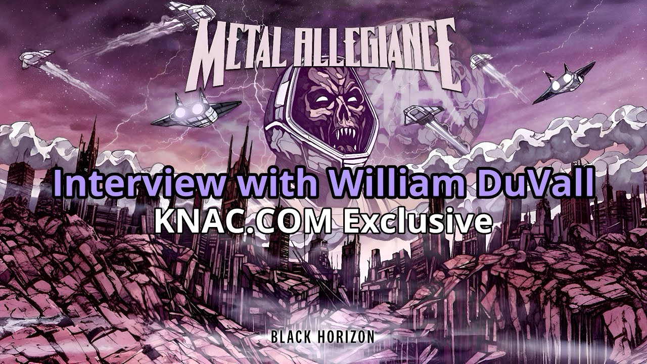 Interview with WILLIAM DUVALL of METAL ALLEGIANCE | “Black Horizon” | ALICE IN CHAINS | KNAC.COM