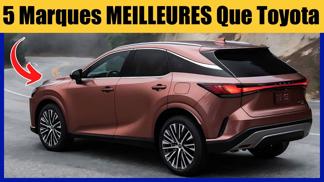 5 Marques de Voitures Meilleures que Toyota !!!