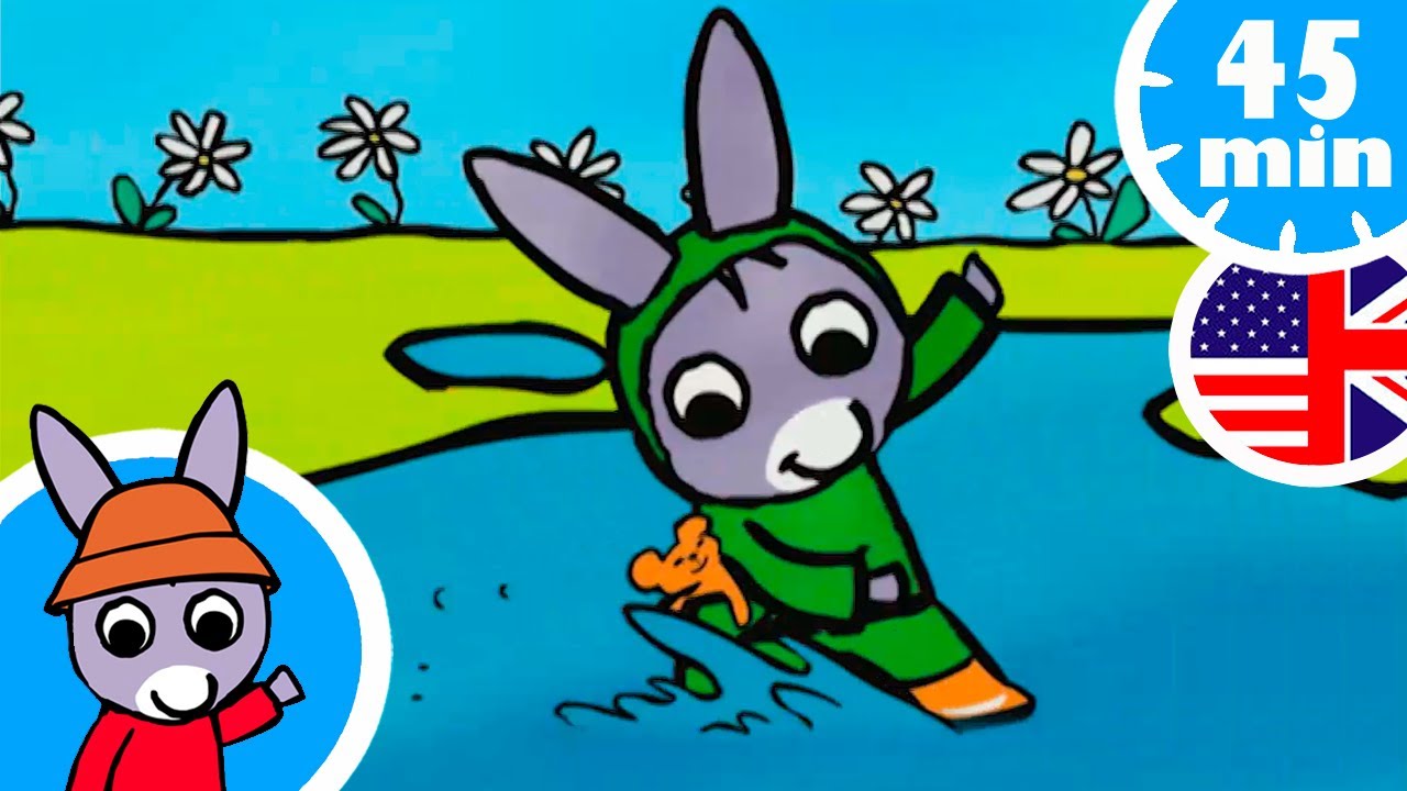 ☔ Sliding in the rain ☔ | compilation for kids