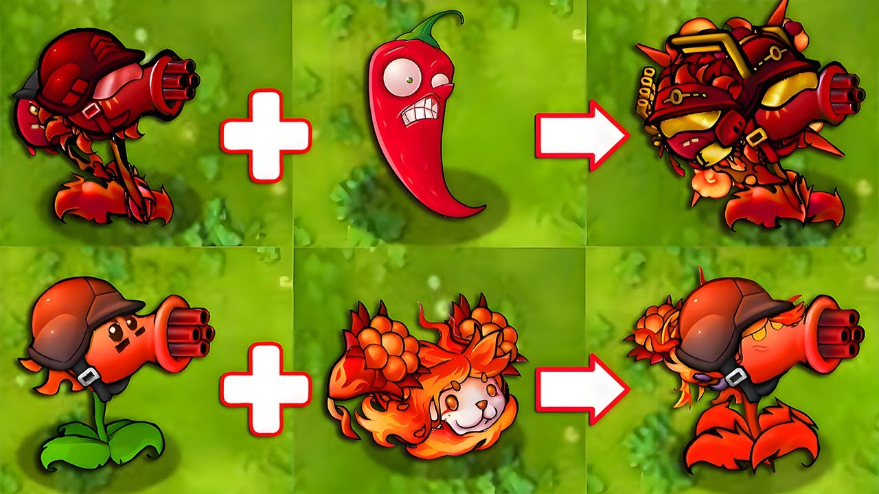 PVZ Fusion 3.3 - New Plants Fusion & All Pea Showcase!