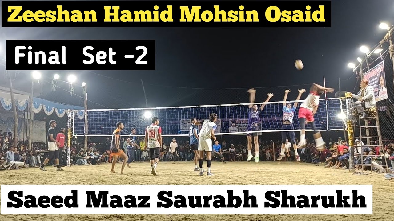 Bamhur vs Azamgarh | Set -2 | #zeeshan_volley_02 #mirza_mohsin_09 🆚 #mr_maaz_07 #saeed |