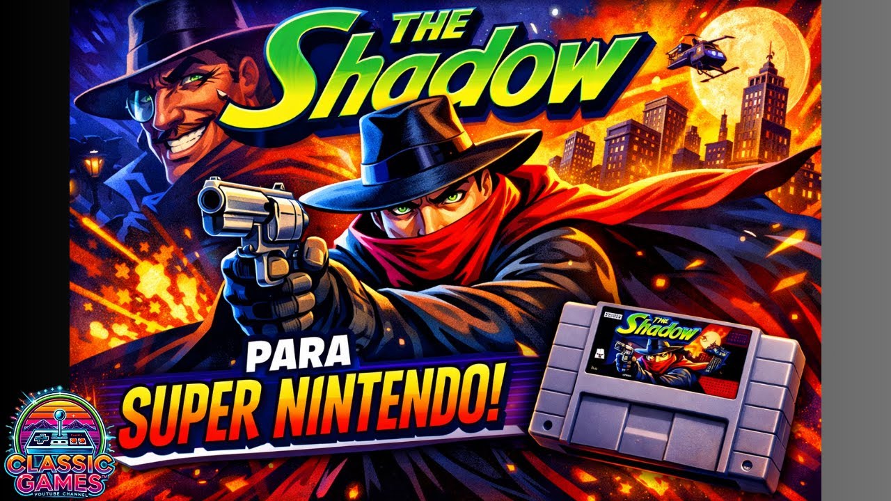 CLASSICGAMES APRESENTA - THE SHADOW - SUPER NINTENDO