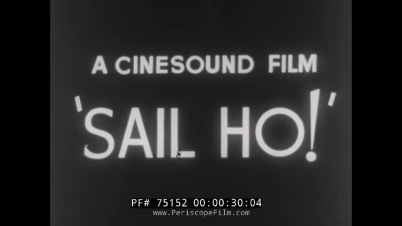 SAILING SHIPS IN AUSTRALIA 1950s NEWSREEL 75152