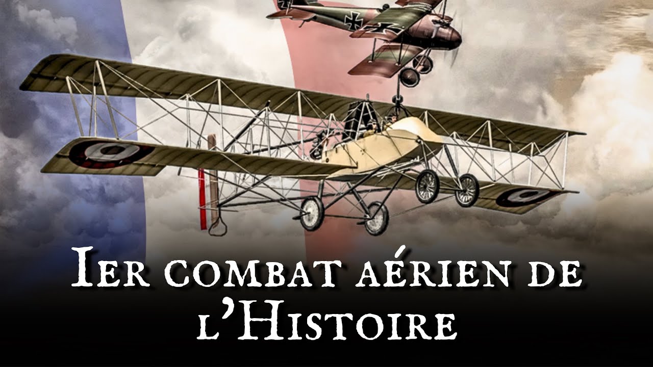 Le 1er COMBAT A&Eacute;RIEN DE L' HISTOIRE - R&eacute;&ccedil;it