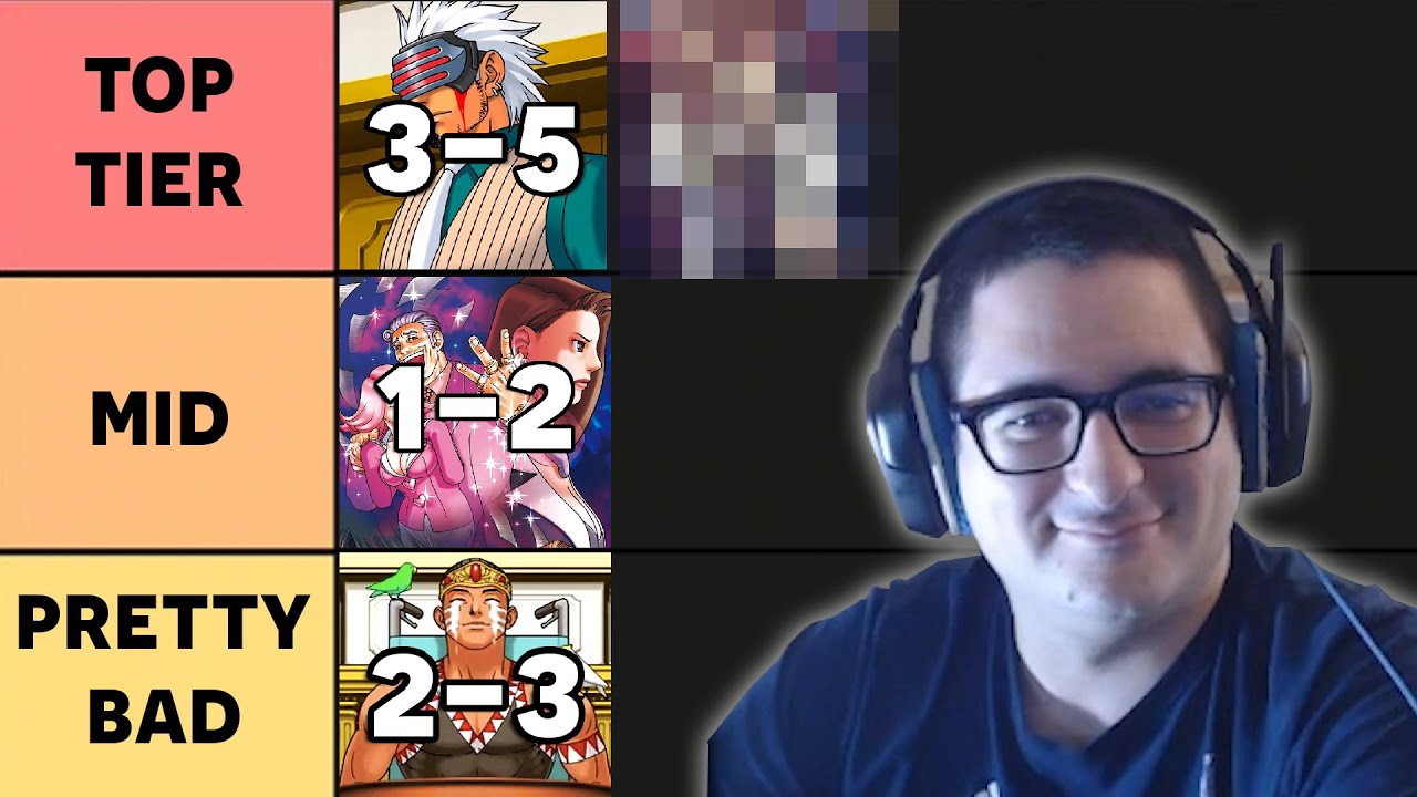 Ace Attorney Trilogy Case Tier List with an Actual Lawyer