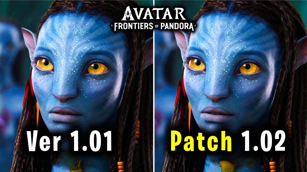 Avatar Frontiers of Pandora Patch v.1.01 VS v.1.02