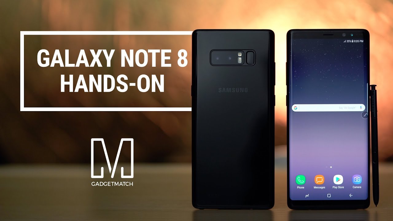 Samsung Galaxy Note 8 Hands-On Review