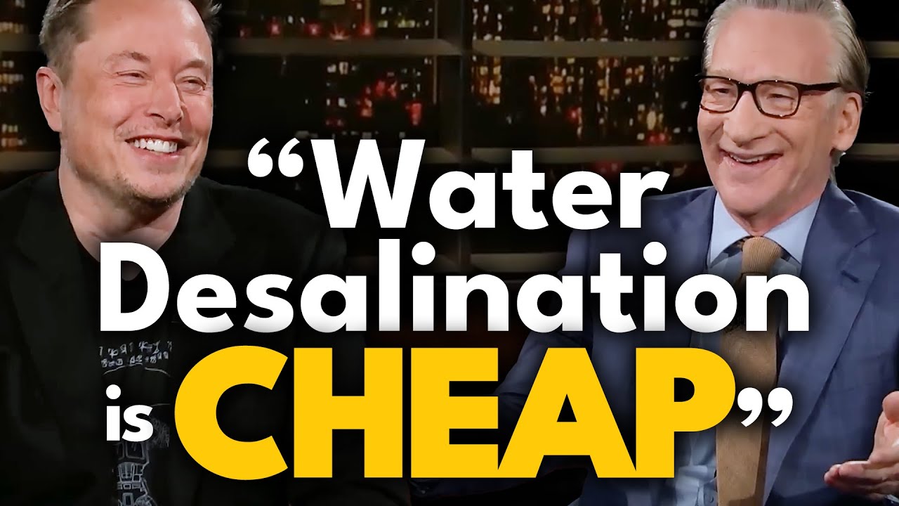 Desalination: Elon Musk says 'Its The Solution to the Global Water Crisis.'