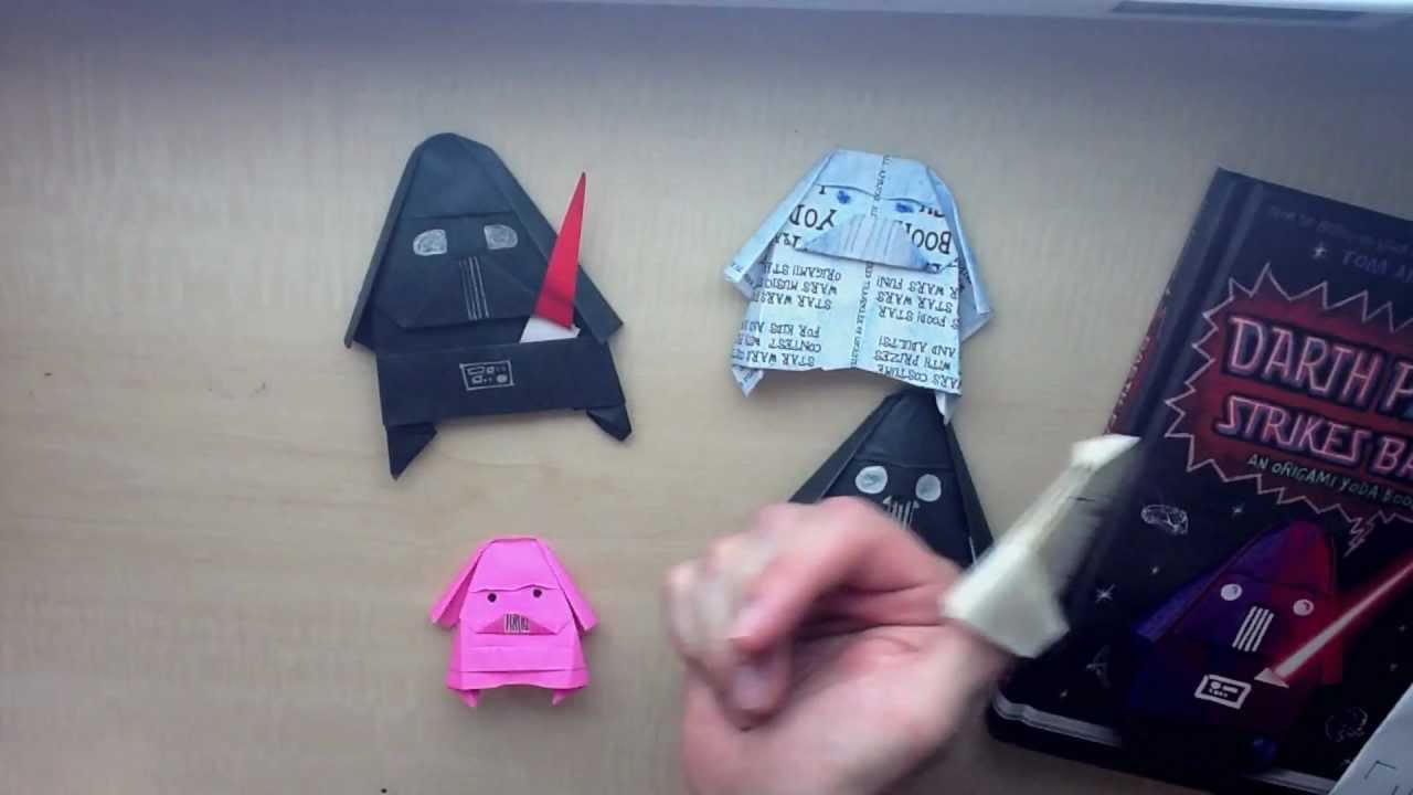 Darth Paper Strikes Back: An Origami Yoda Book by Tom Angleberger