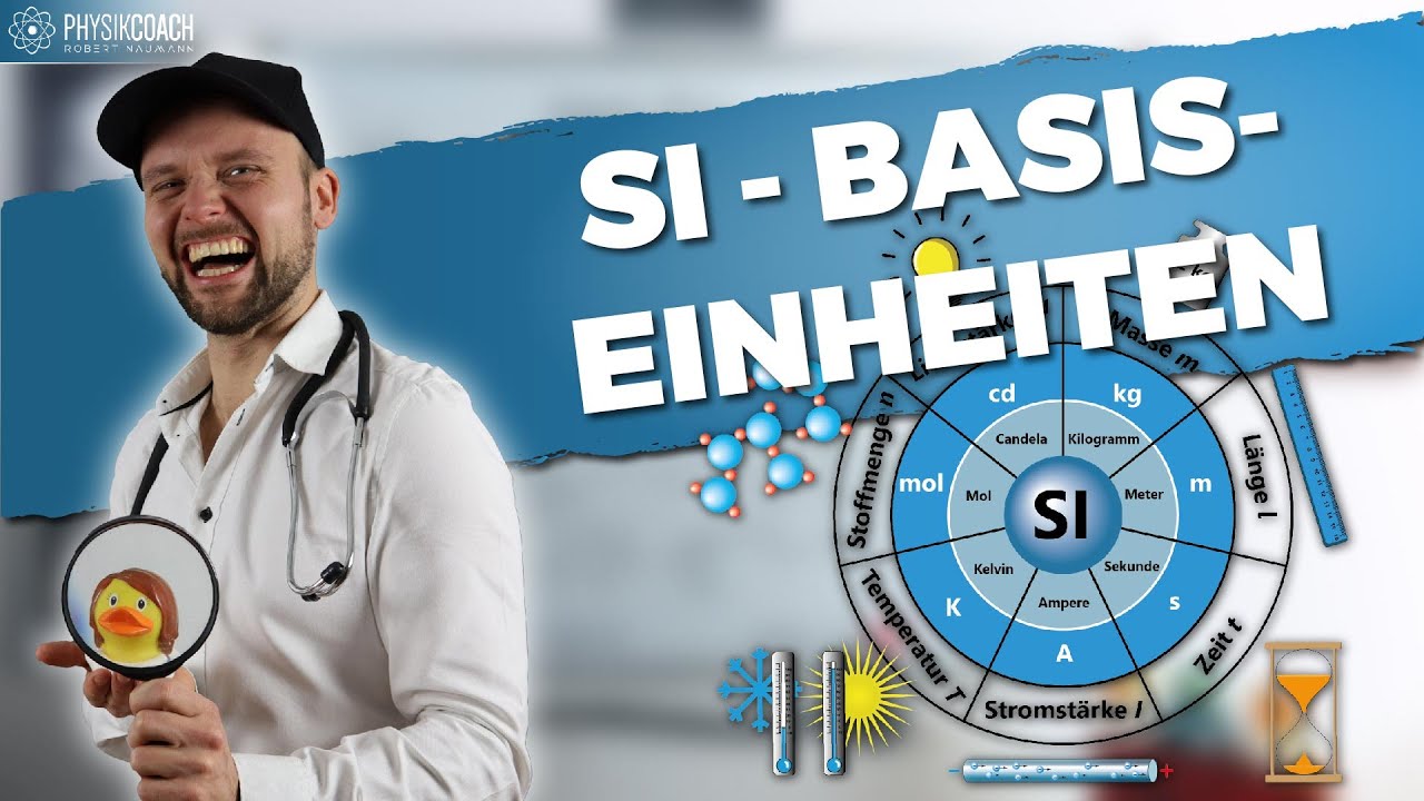 Physik Grundlagen || Si Basiseinheiten verstehen ! || Physik für Mediziner
