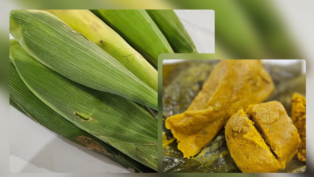 LET'S MAKE NIGERIA CORN🌽 PUDDING (EKUSU)