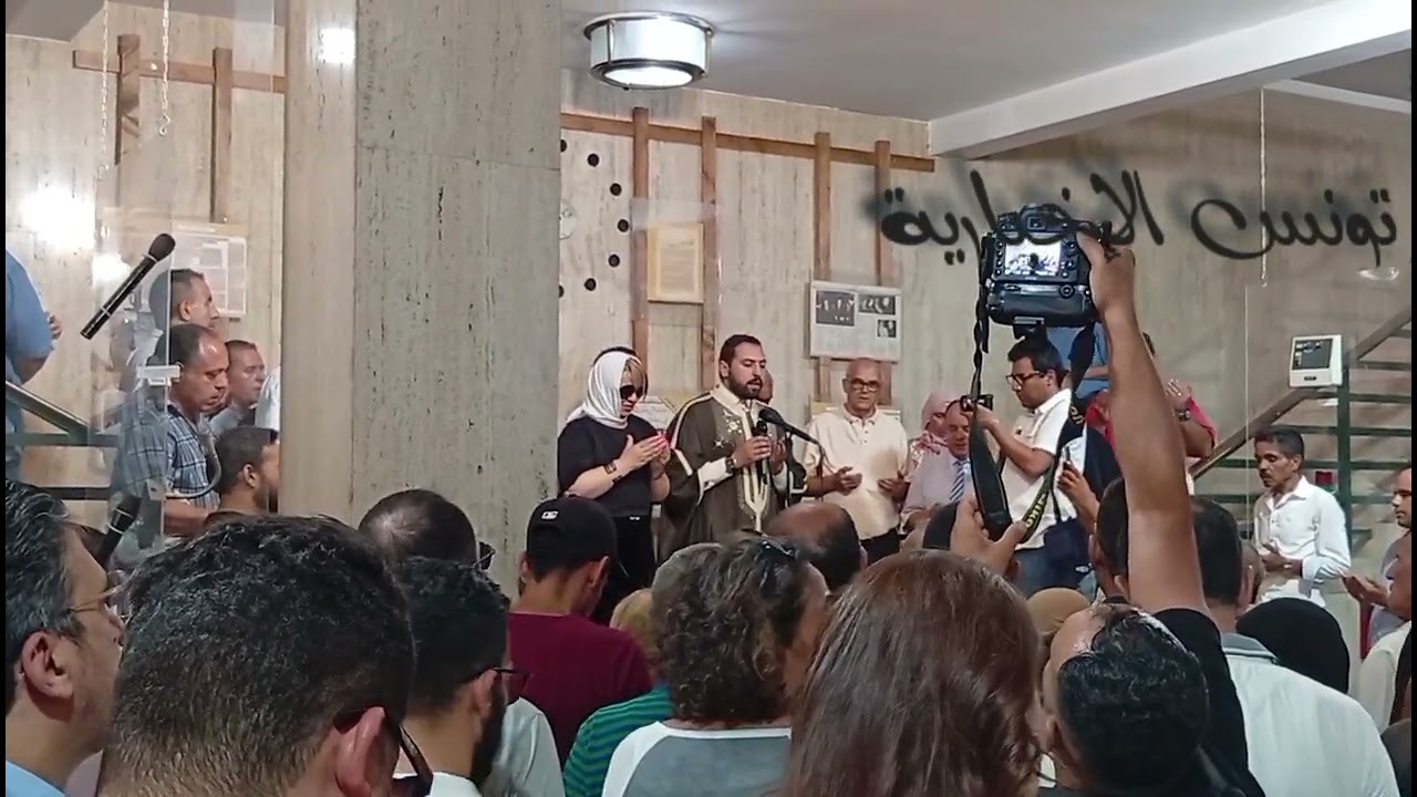 جنا.زة وليد التليلي تأبين ووداع فارس المصدح و عازف الإبداع الصحفي الإنسان... وداعا وليد