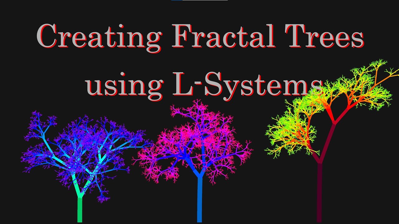Рисование растений с помощью L-Systems