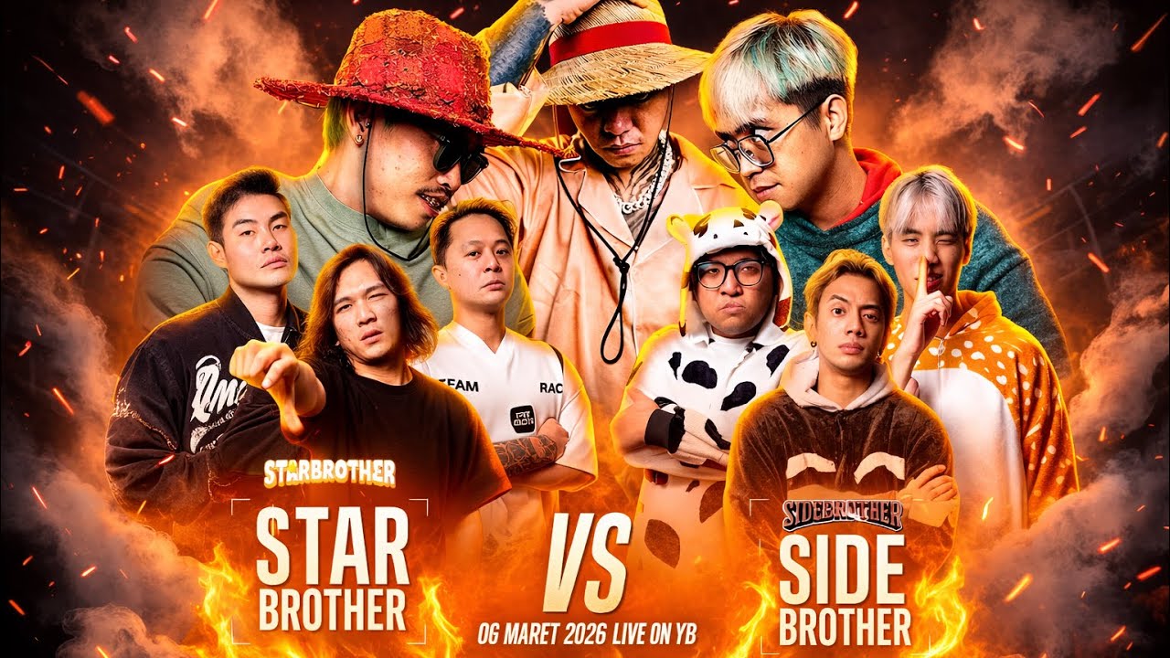 STAR BROTHER vs SIDE BROTHER! Duel Paling Panas di Free Fire 🔥 Siapa yang Menang?