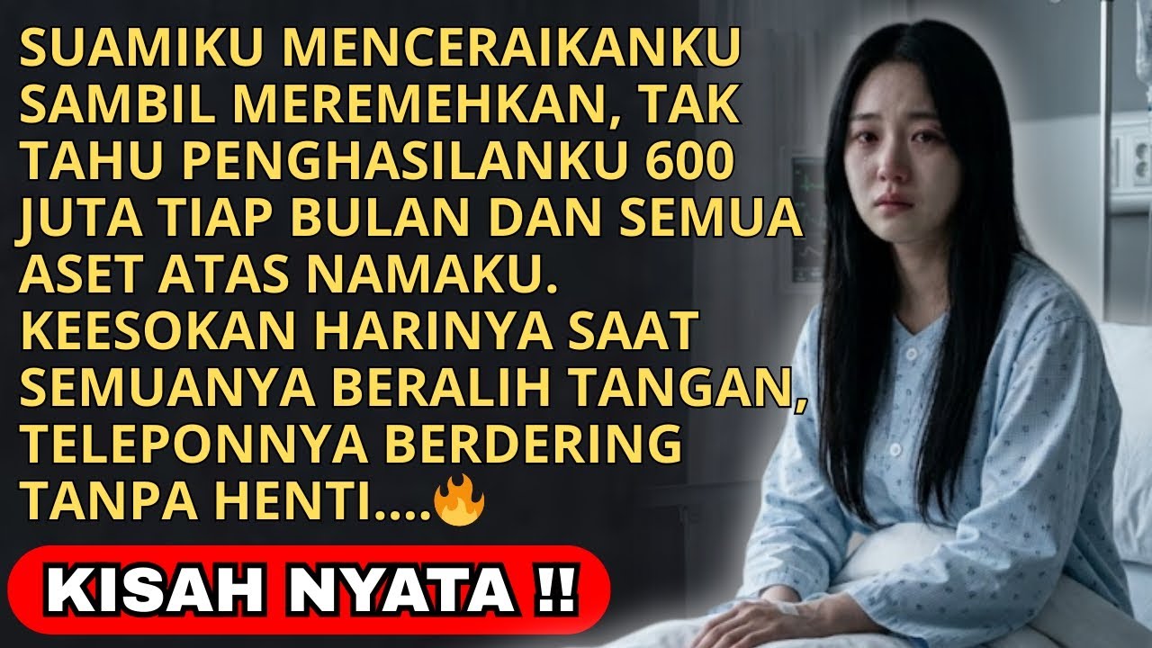 DIUS!R SUAMI SAAT SAKIT DEMI PELAK0R, SUAMI SUJUD MOHON BALIK USAI TAHU ISTRINYA MILIARDER!