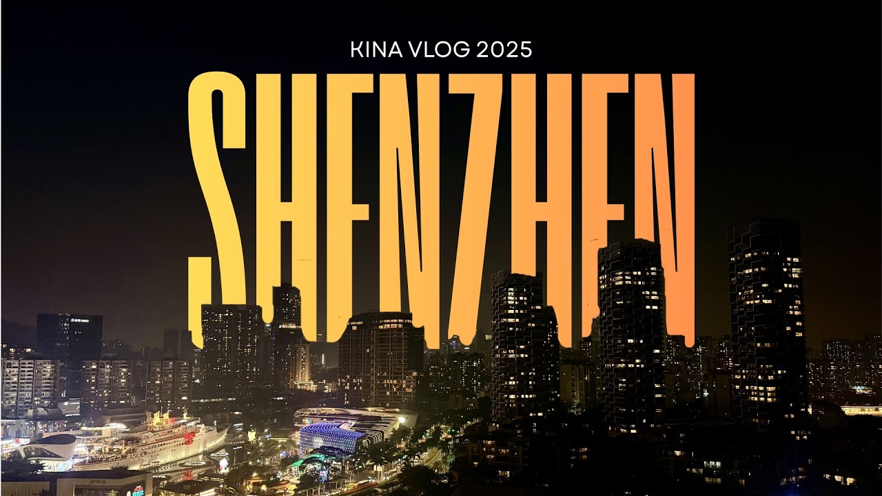 KINA VLOG: Shenzhen med svigerfamilien!