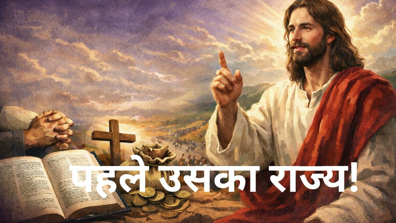 Lent Day 6 | Matthew 6 | मैथ्यू 6 | पहले उसका राज्य!