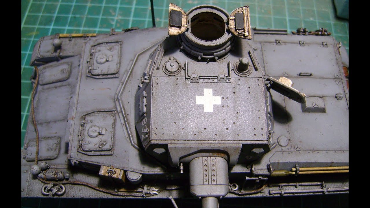 HOW TO OIL PAINTS WASHING AND WEATHERING EFFECTS FOR MODEL TANKS?Blitzkrieg in France part 06
