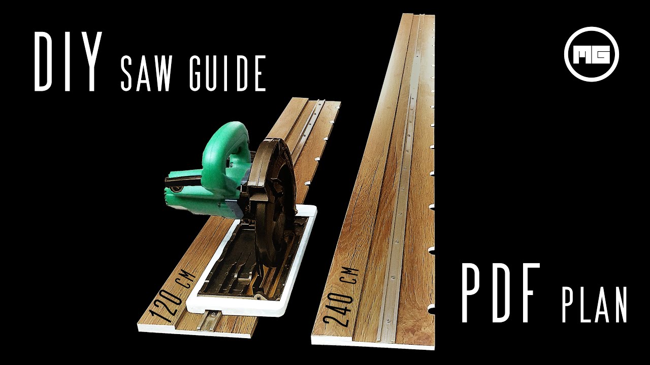 Homemade Circular Saw Guide / DIY Track Saw