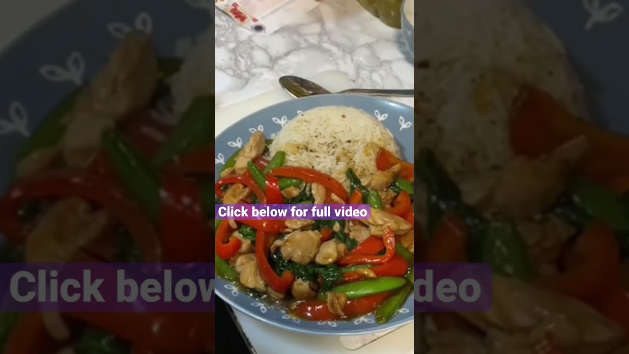 Budget menu - Thai food in 10 mins #thaifood #budgetcooking #moneysaving #diy #thaistreetfood