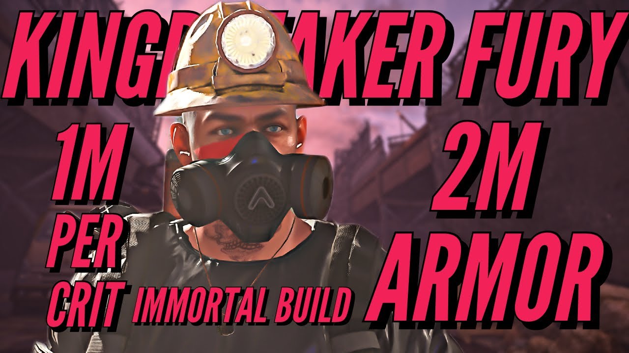 The Division 2 | IMMORTAL Kingbreaker Hunters fury build | 1M per Crit 2M Armor