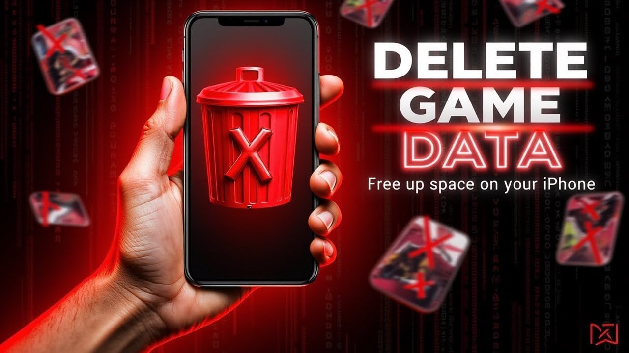 How to DELETE Game Data on iPhone | Free Up Space & Reset Progress!