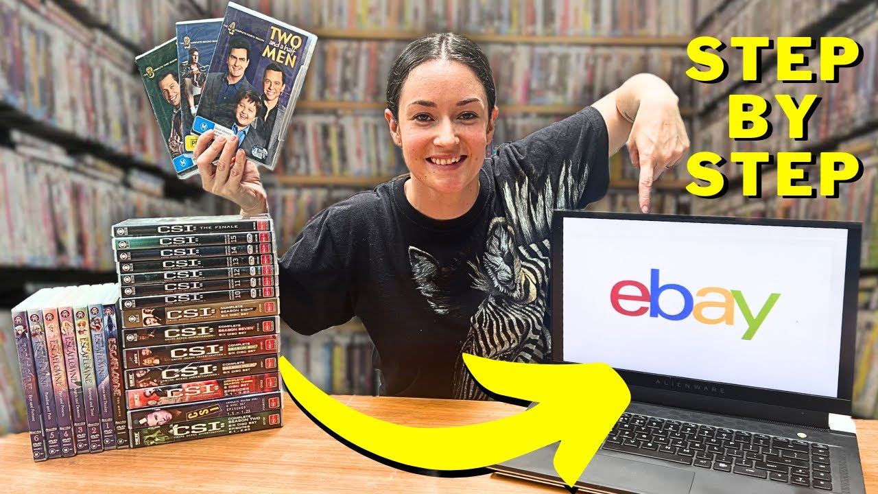 Как продавать DVD-диски на eBay в 2026 году (пошаговое руководство)