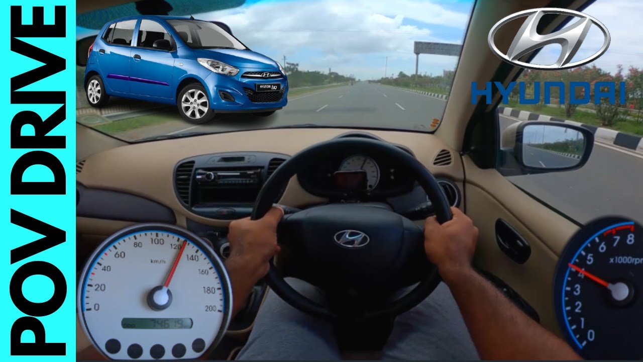 Hyundai i10 POV Test Drive India | Top-speed | Acceleration | Petrol | BUI #26 |