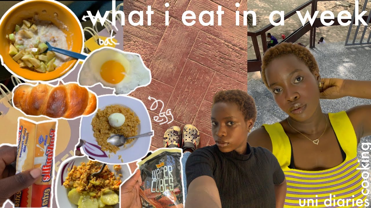 what i eat in a week as a university student in nigeria🍚cooking & meal prepping, easy recipes!