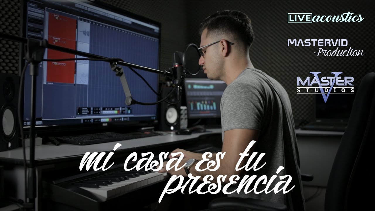 Mi casa es tu presencia VideoClip Oficial / Eduardo Mora / Live studio