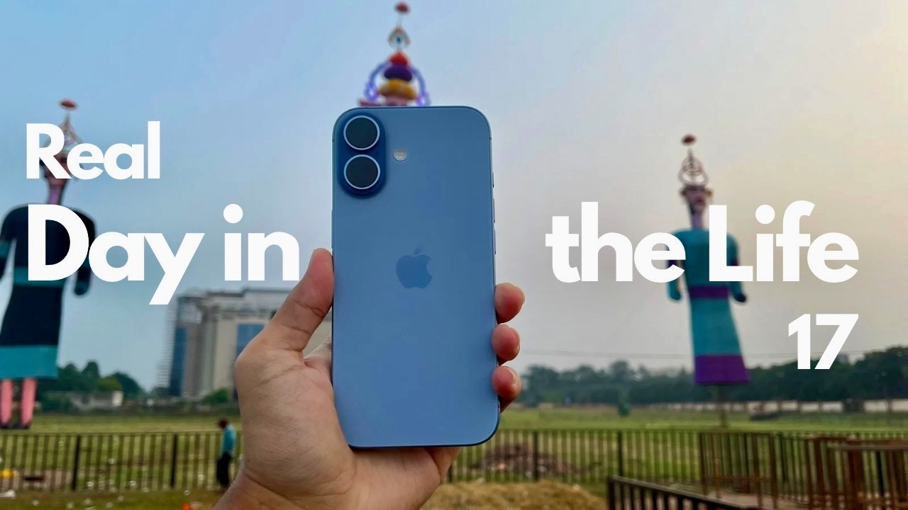 Реальный день из жизни iPhone 17 (батарея, камера и т.д.)