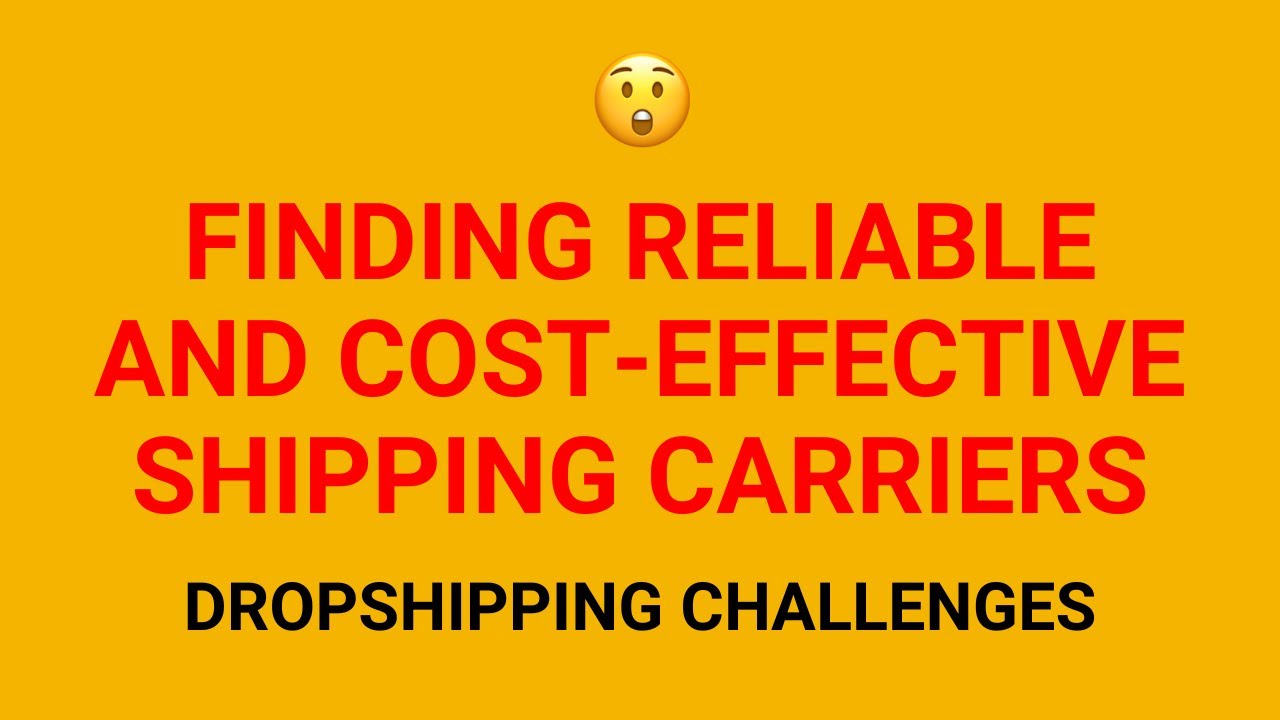 How I Managed Challenges in Finding Reliable and Cost-Effective Shipping Carriers as a Dropshipper
