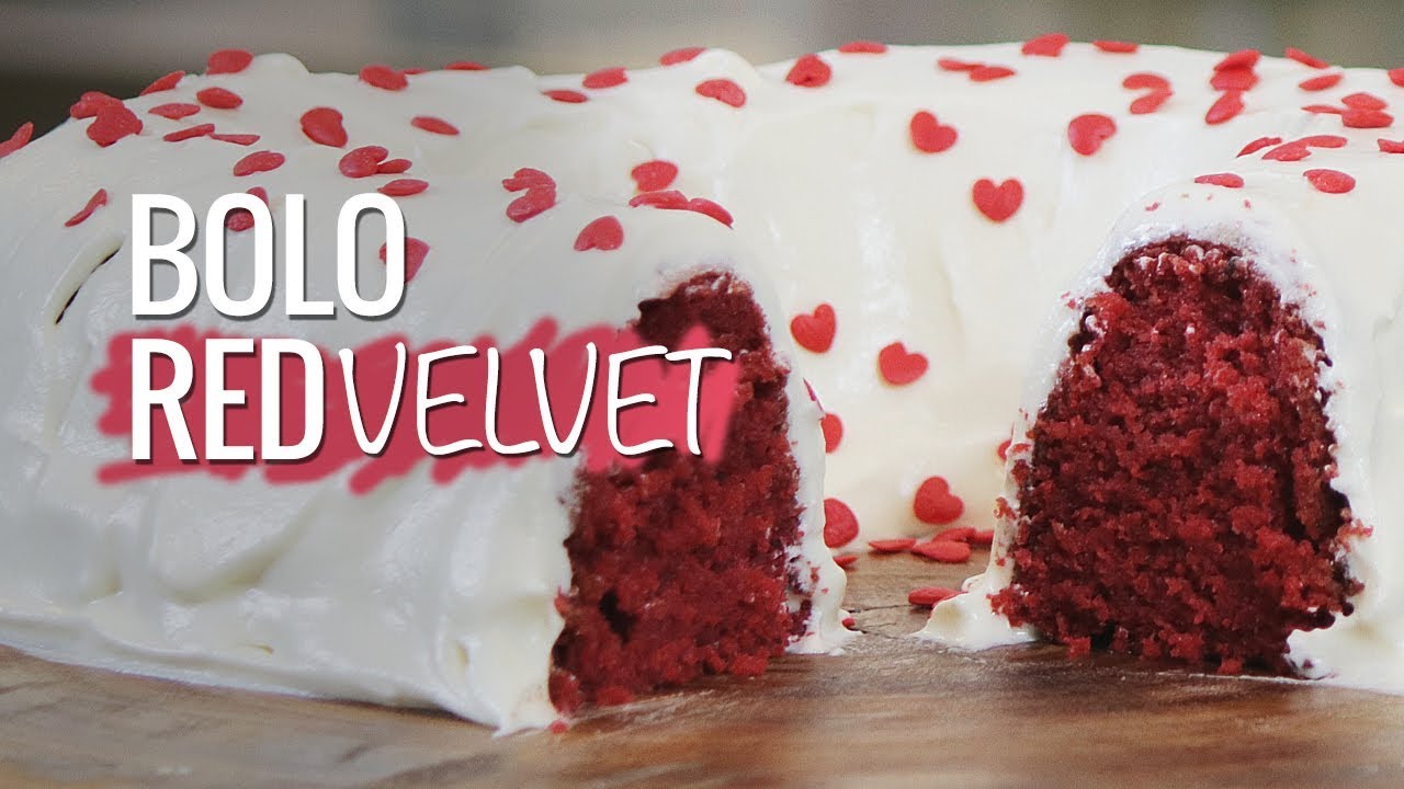 BOLO RED VELVET - DIA DOS NAMORADOS