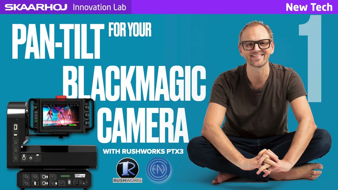 Pan-Tilt for your heavy Blackmagic Cameras